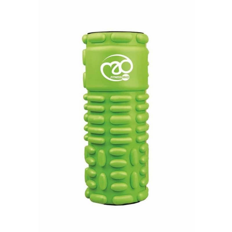 LEAZZLE Rouleau Mousse EPP 33 Cm – Foam Roller Texturé 3D Pour Récupération Musculaire, Dos, Jambes, Yoga & Fitness