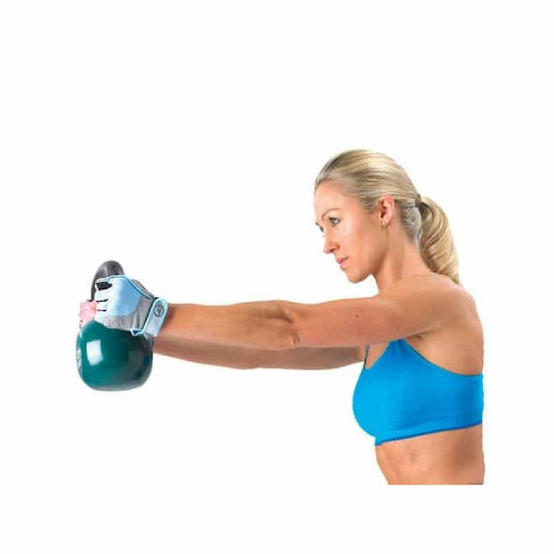 Les gants de musculation Cross Training de Fitness-Mad sont destinés à une utilisation intensive et possèdent plusieurs zones de maintien (Modèle femme)