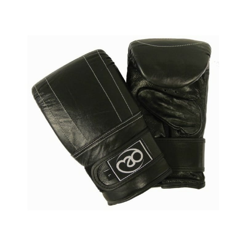 Gants boxe Pro cuir entraînement à fermeture par scratch