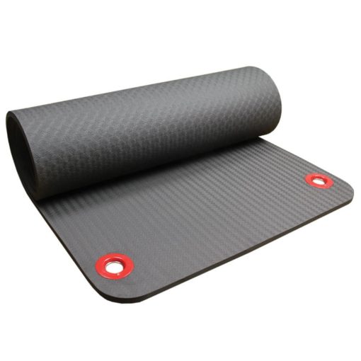 tapis de fitness avec oeillets