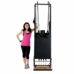 La nouvelle version du Reformer Pilates pour la maison de Align-Pilates, le H1 Home Reformer vous apporte les bénéfices d'une séance d'entraînement sur un Reformer Pilates à domicile.