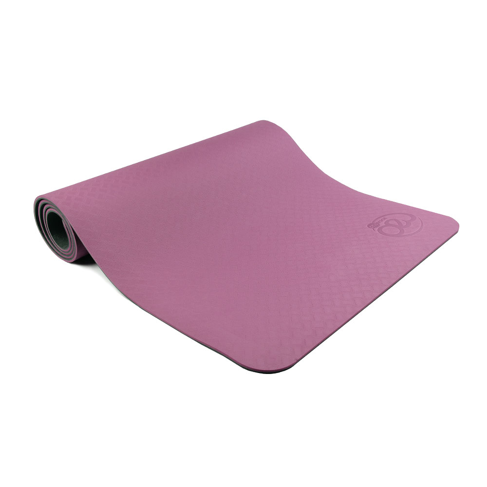 Tapis de Yoga 6mm Evolution Yoga Mat Aubergine