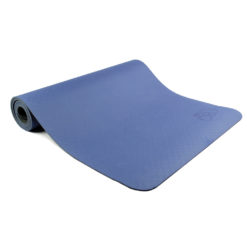 Tapis de Yoga 6mm Evolution Yoga Mat bleu/gris