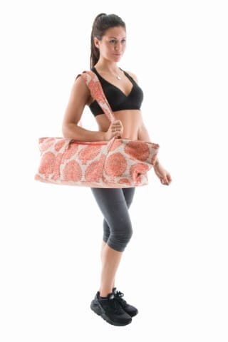 utilisatrice sac de transport yoga