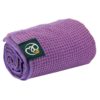 Serviette tapis de yoga antidérapante purple - Stelvoren