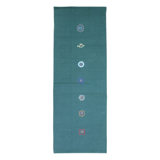 Tapis de yoga coton chakras - Stelvoren