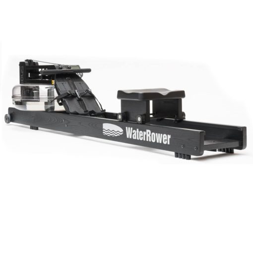 Rameur Waterrower Shadow S4 double rails avec résistance à eau - Stelvoren