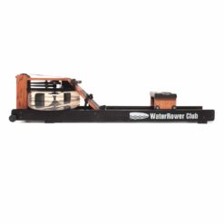 Rameur Waterrower Club Sport S4 avec structure en Frêne teinté et rails en aluminium - Stelvoren