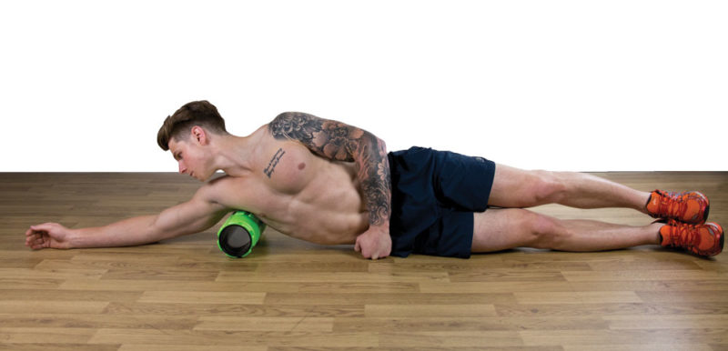 Foam roller massage Fitness-Mad