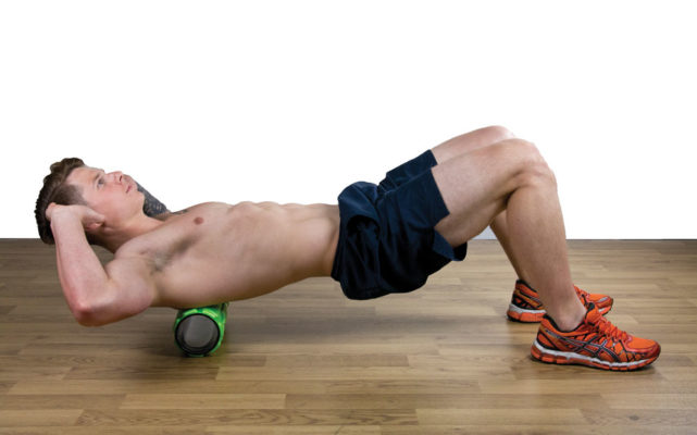 Utilisation du foam roller pour le dos - Stelvoren