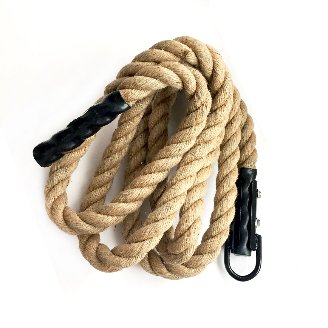 Corde d'escalade en jute de 5 mètres pour exercices de cross-training