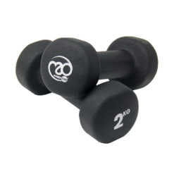 Haltères Néoprène 2kg Noir - Stelvoren