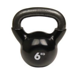 Haltère Kettlebell 6kg noir - Stelvoren