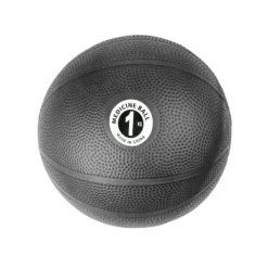 Medecine Ball PVC 1kg Noir- Stelvoren
