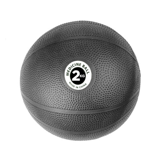 Medecine Ball PVC 2kg Noir- Stelvoren