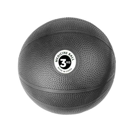 Medecine Ball PVC 3kg Noir - Stelvoren
