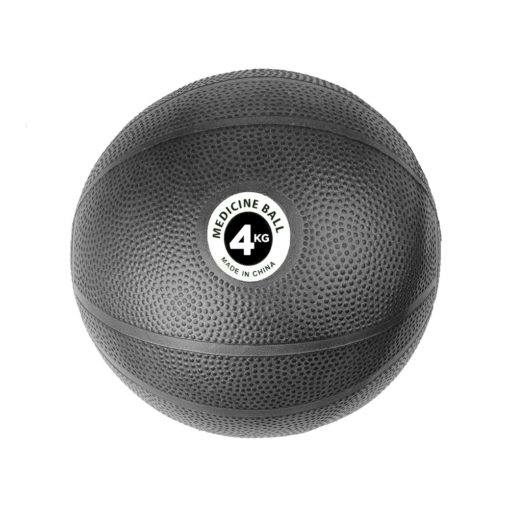 Medecine Ball PVC 4kg Noir - Stelvoren