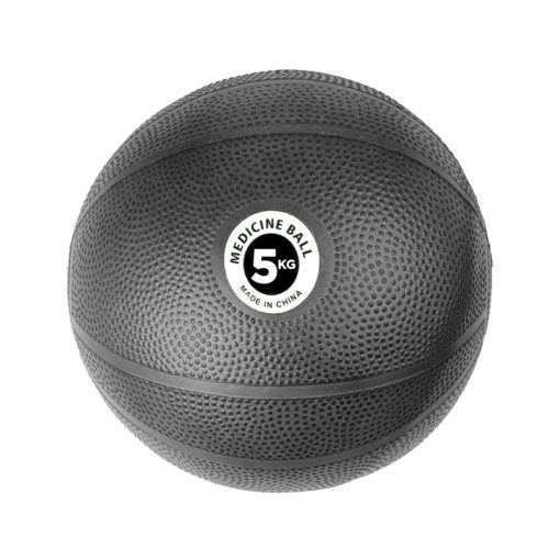 Medecine Ball 5kg PVC Noir - Stelvoren