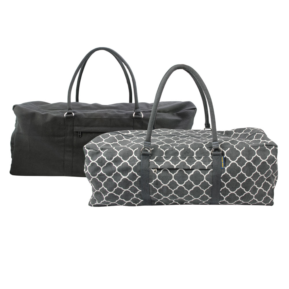 Sac de transport pour kit complet de yoga Gris Foncé