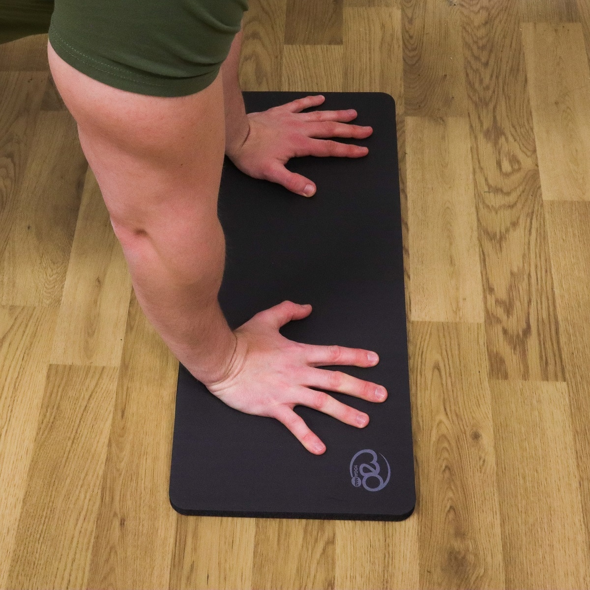 Coussin De Genoux Antidérapant Pour Yoga Et Fitness - Protection Confortable Hommes/femmes - Matériau PU