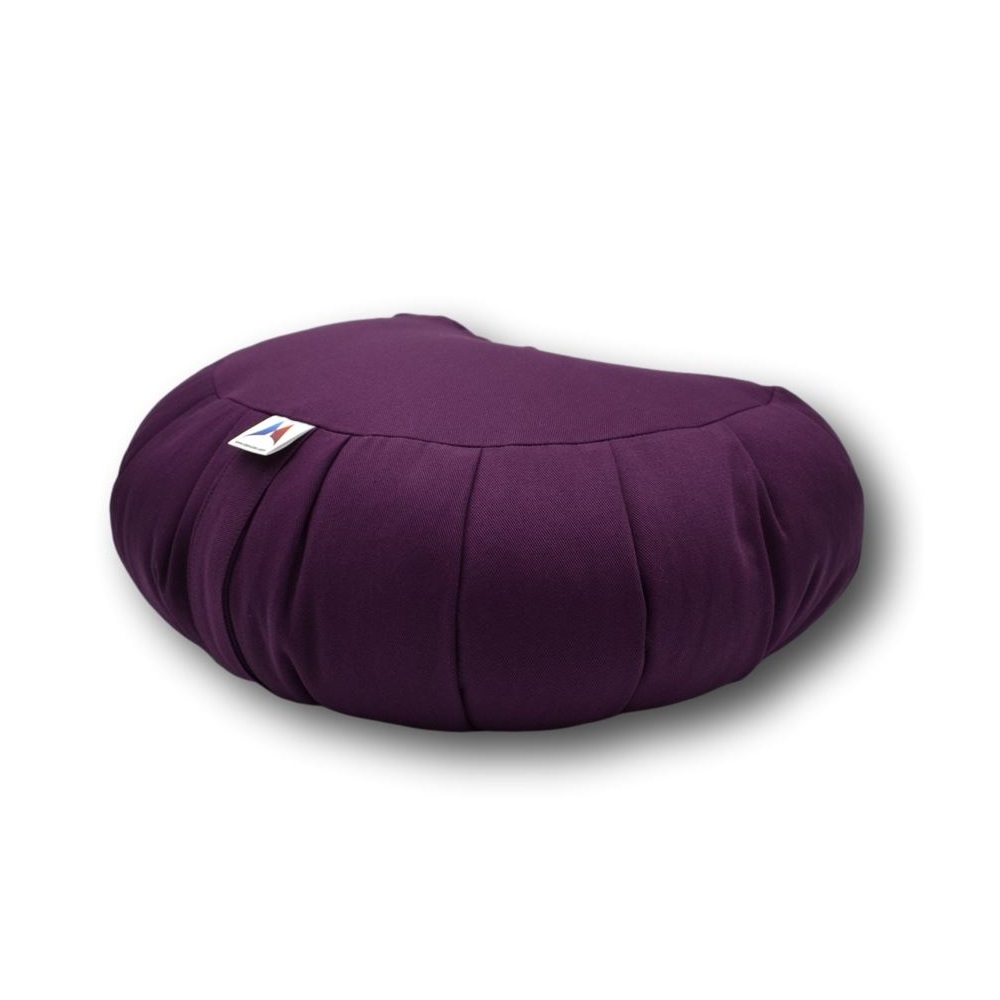 Coussin demi-lune Feuilles – Samadhi