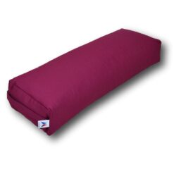 Bolster de yoga rectangulaire grand format Burgundy Stelvoren