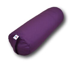 Bolster de yoga cylindrique grand format Plum Stelvoren