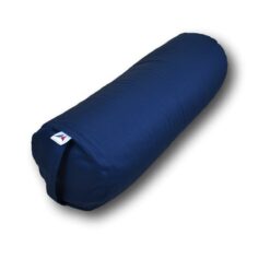 Bolster de yoga cylindrique grand format Dark Blue Stelvoren