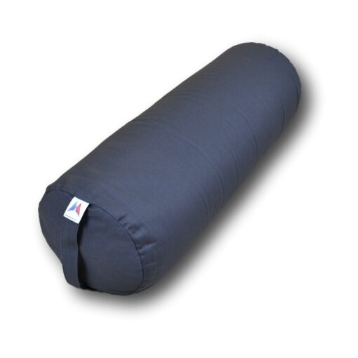 Bolster de yoga cylindrique grand format Grey Stelvoren