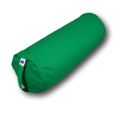 Bolster de yoga cylindrique grand format Green Stelvoren
