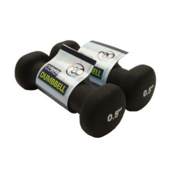 Haltères néoprène 500g Noir