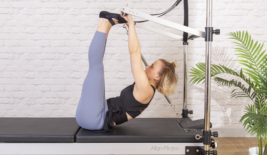 Kit de barre de Pilates avec bandes de résistance pour l'avant et  l'arrière, 3 bandes