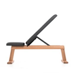 banc en bois massif pour musculation - Stelvoren