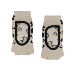 Chaussettes Classic Half Toe Cheetah Nude