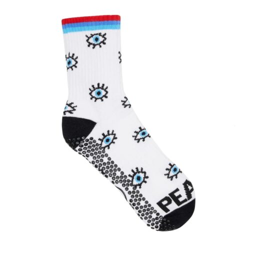 Chaussettes anti dérapantes Crew Love & Peace