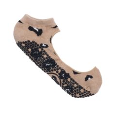 Chaussettes antidérapantes Classic Cheetah Nude