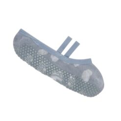 Pilates socks MoveActive silver sparkle cheetah