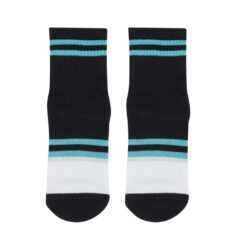 Chaussettes Crew Turquoise Stripes - Stelvoren