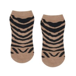 Chaussettes antidérapantes Low Rise Midnight Zebra
