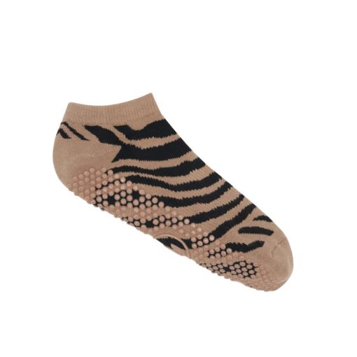 Low Rise Midnight Zebra - Pilates Socks Stelvoren