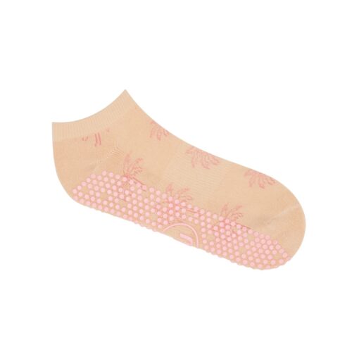 Chaussettes de Pilates Classic Low Rise Grip Socks - South Beach Palms