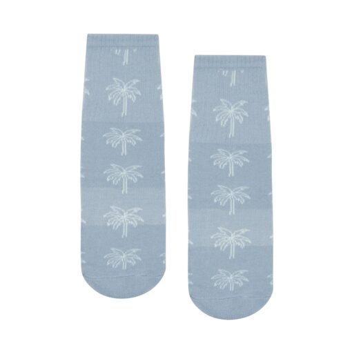 Chaussettes antidérapantes Crew Blue Palms