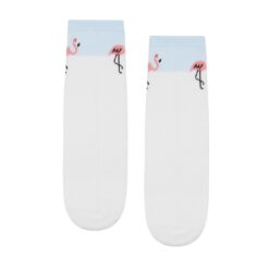 Deco Flamingo Crew Non Slip Grip Socks