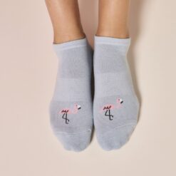 Deco Flamingo Pilates Socks by Stelvoren