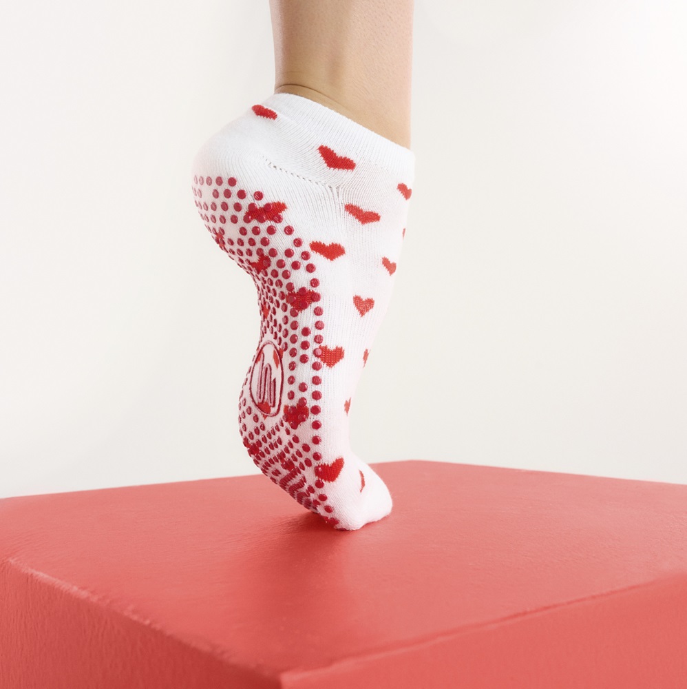 Chaussettes de Pilates Low Rise Amour - Stelvoren Pilates