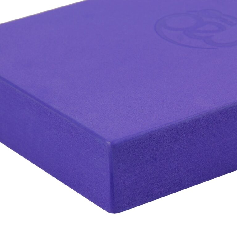 Queenfit® Bloc De Yoga En Mousse EVA Haute Densité – Cube D’Exercice Léger Et Antidérapant Pour Débutants Et Confirmés